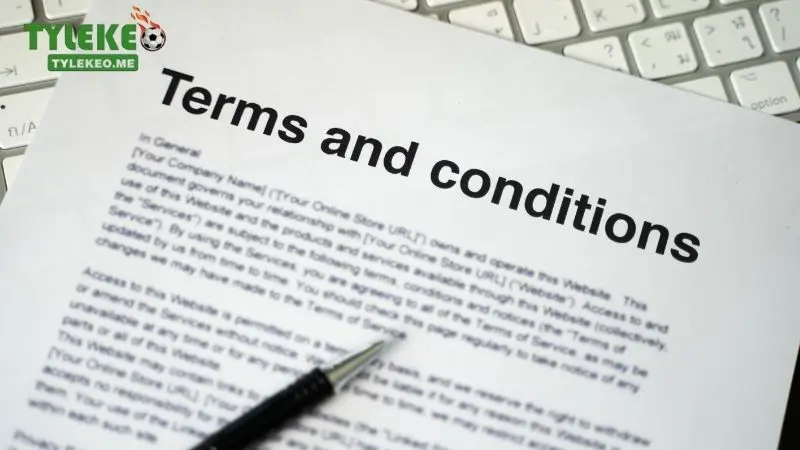 Một số điều khoản sử dụng cần tuân thủ